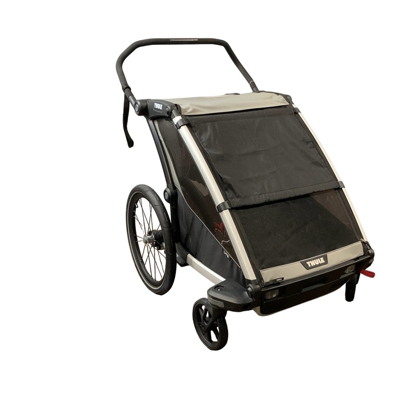Thule Chariot Lite Bike Trailer Stroller 2 Seat , 2021, Agave Black
