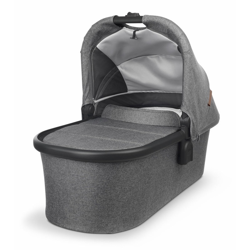 UPPAbaby OPEN BOX Bassinet – Greyson (Charcoal Melange/Carbon)