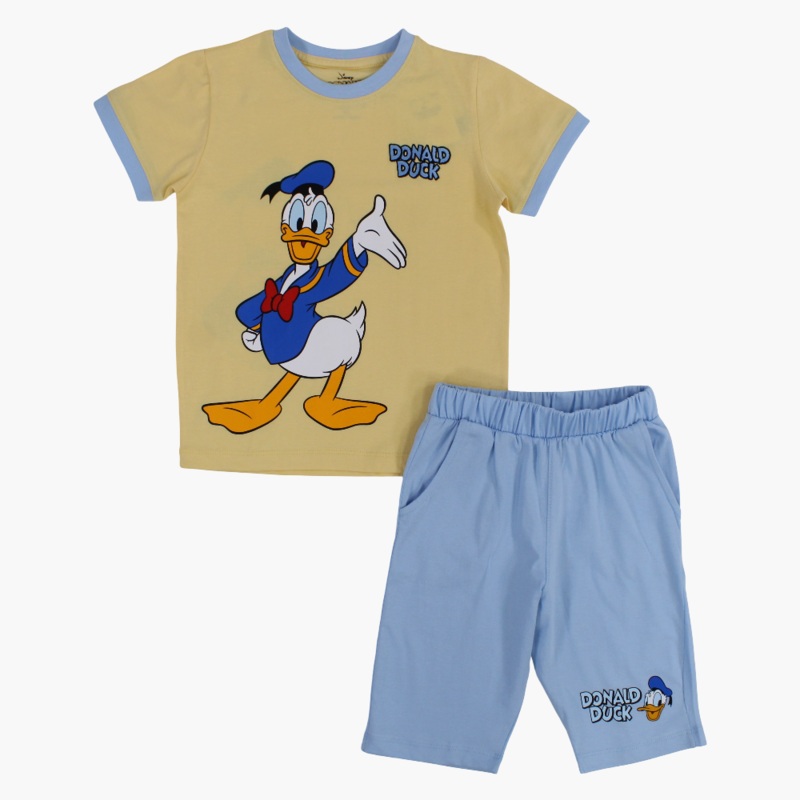 Boys Cotton Pajama Set – Donald Duck Print