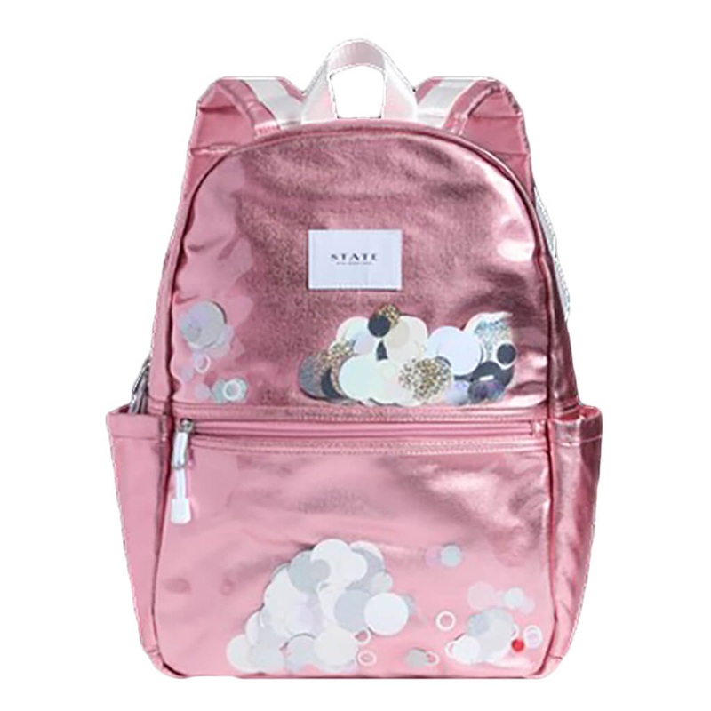 Kane Kids Travel Backpack White Sequins