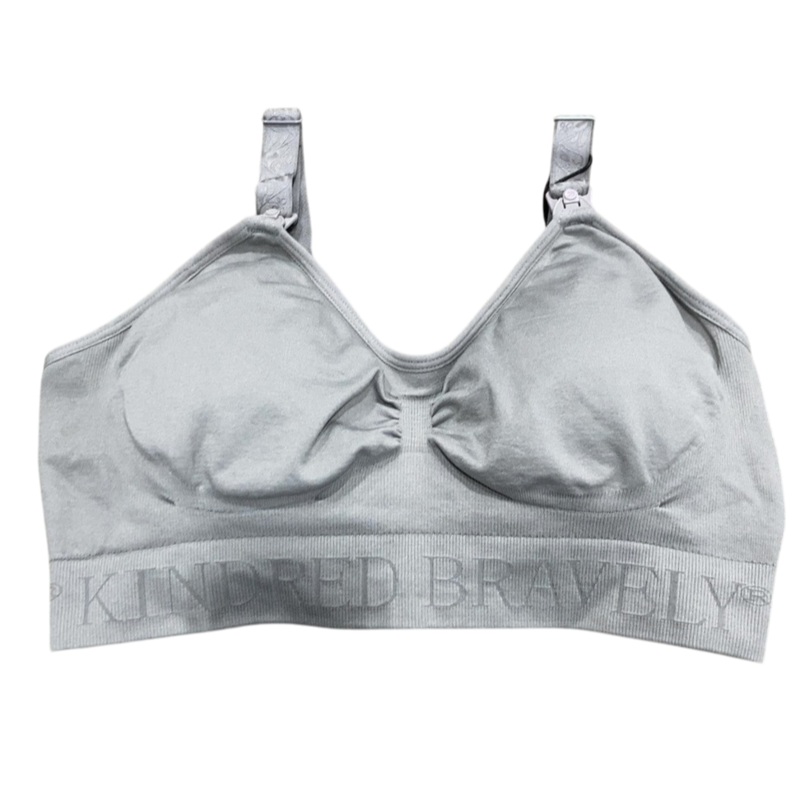 Kindred Bravely Simply Sublime Nursing Bra, Grey, Regular, Small