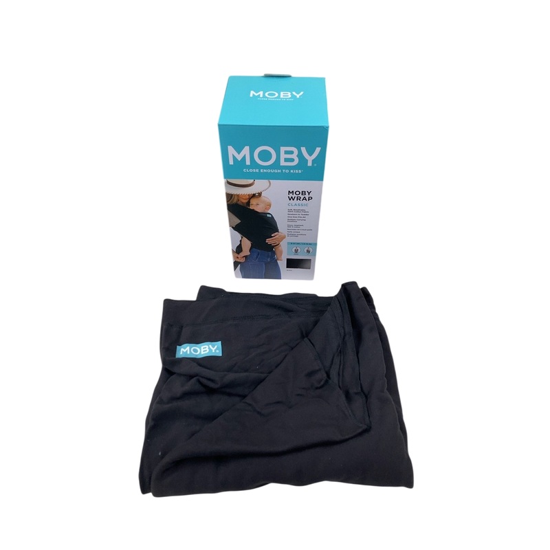 Moby Classic Wrap Baby Carrier, Black