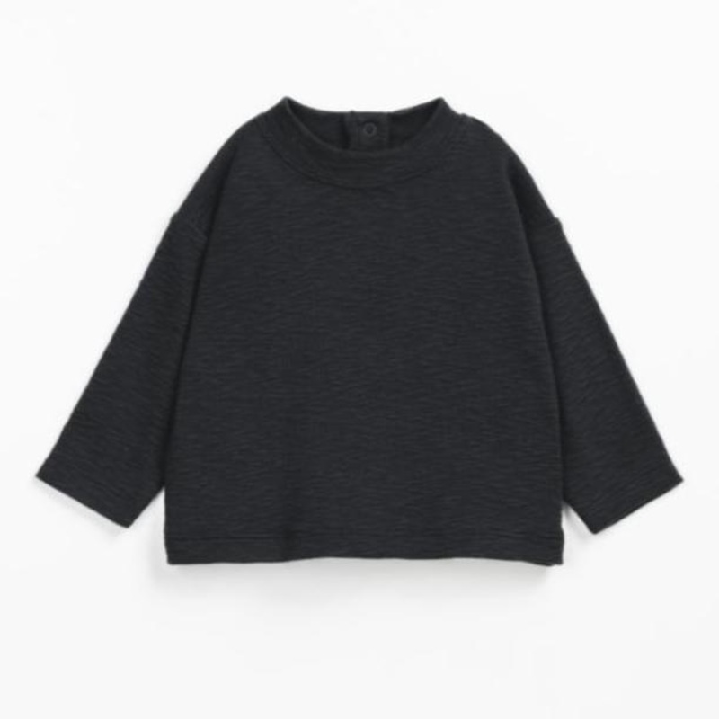 Play Up – Organic Long Sleeve Tee – Navy