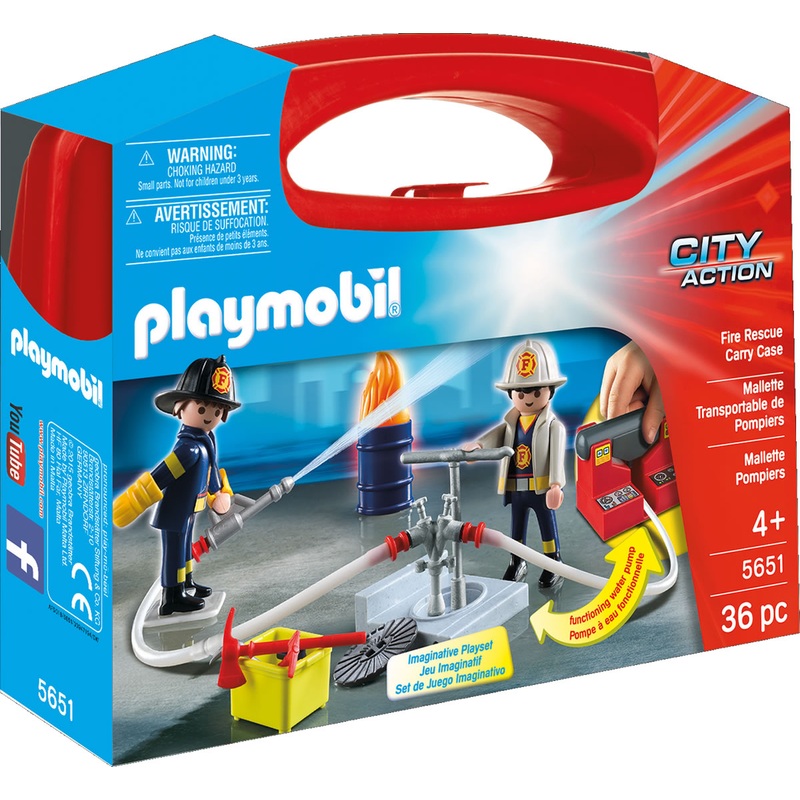 Playmobil Fire Rescue Carry Case