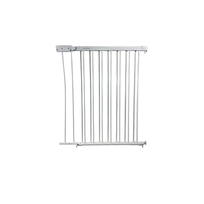 Summer Infant Metal Banister And Stair Safety Gate, White