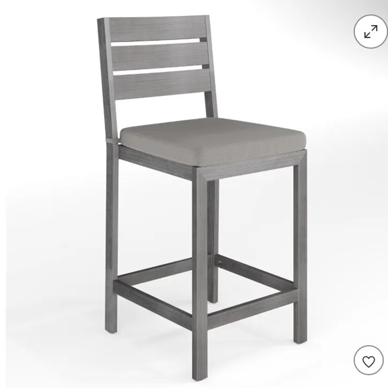 Bedford Set of 2 Indoor-Outdoor Patio Bar Stools
