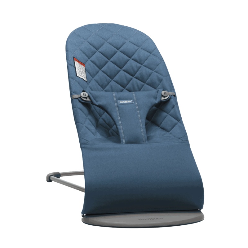 Bouncer Bliss, Woven, Classic quilt – Midnight blue