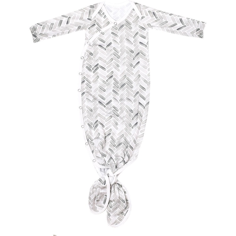 Copper Pearl Newborn Knotted Gown | Alta