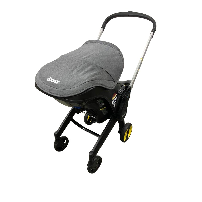 Doona Infant Car Seat & Stroller Combo, 2023, Storm Grey