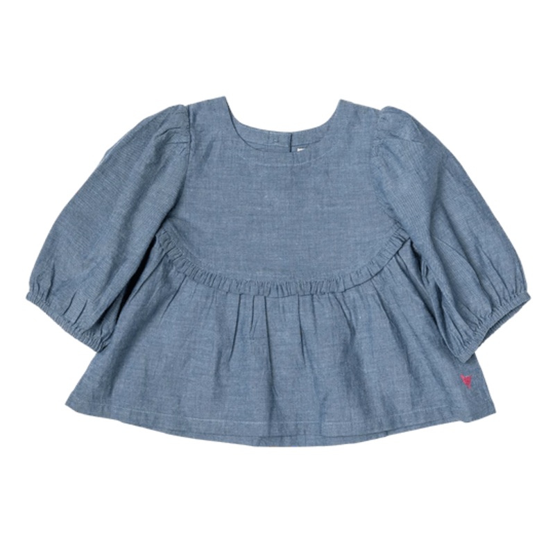Girls Rowan Top – Chambray