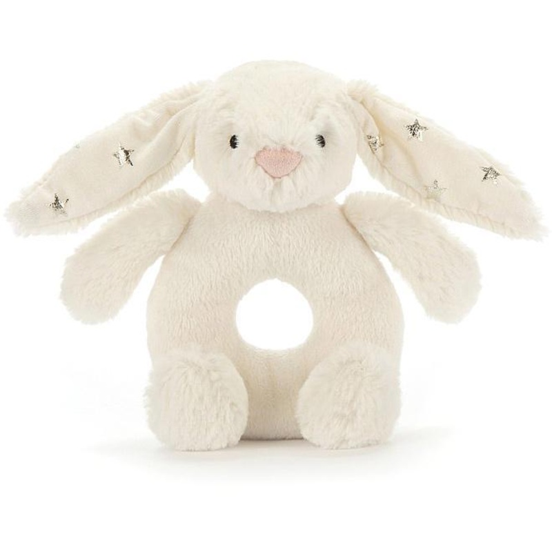 Jellycat Twinkle Bunny Ring Rattle