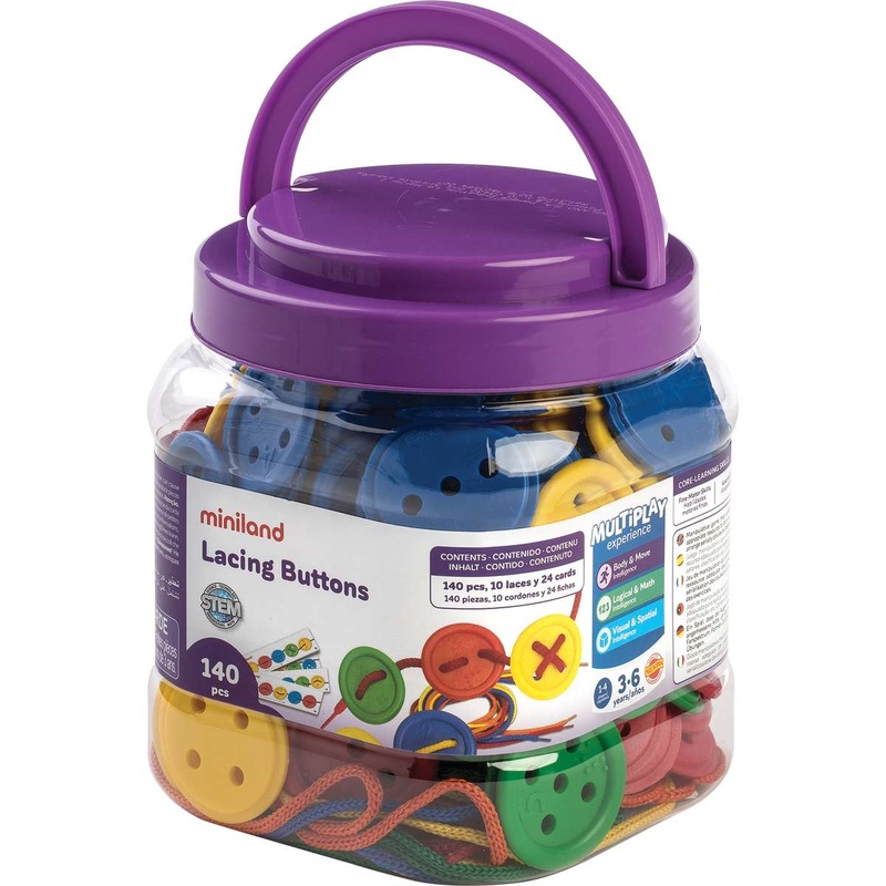 Lacing Buttons 140 Piece Set
