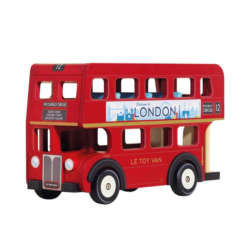Le Toy Van Wooden London Bus