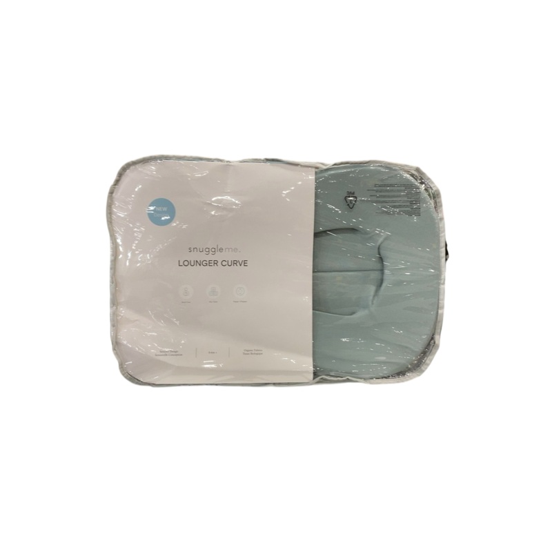 Snuggle Me Organic Lounger Curve, Slate