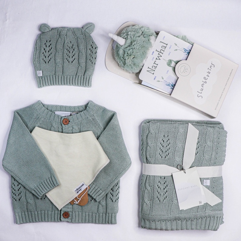 Welcome New Baby Gift Box