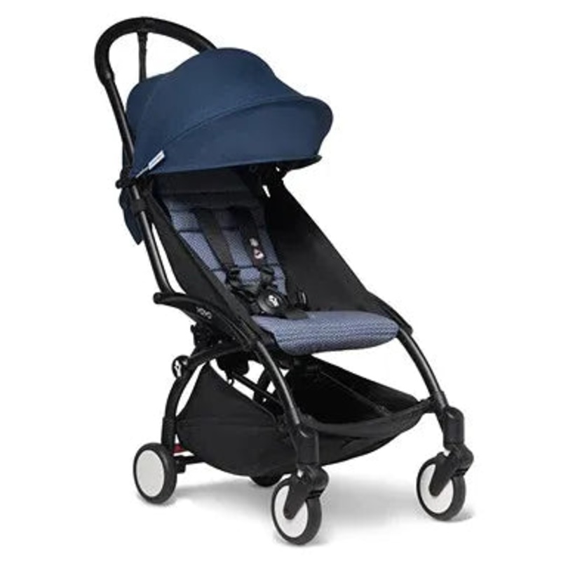 YOYO2 Stroller Bundle Black and Air France – Blue (See Description)