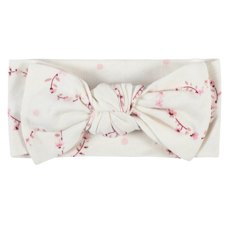 Baby Girls Floral Heart Headband