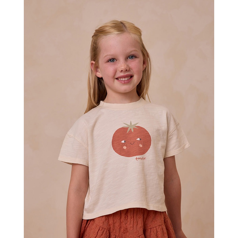 Boxy Tee – Tomato