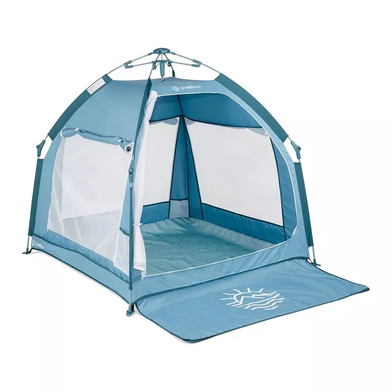 Go With Me Deluxe Playard Villa Tent – Blue Wave