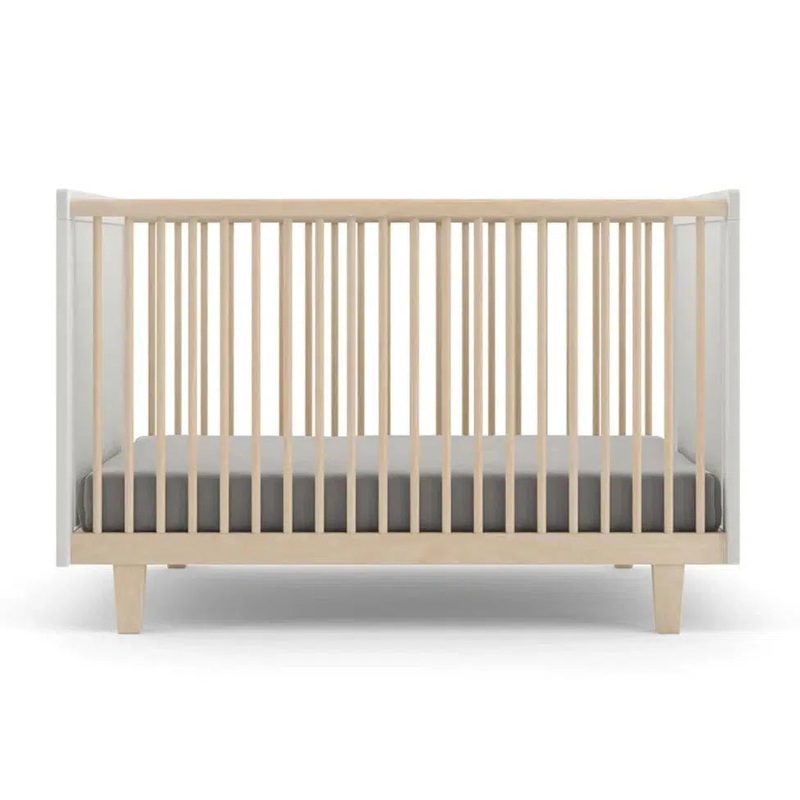 Oeuf – Rhea Crib – Birch + White