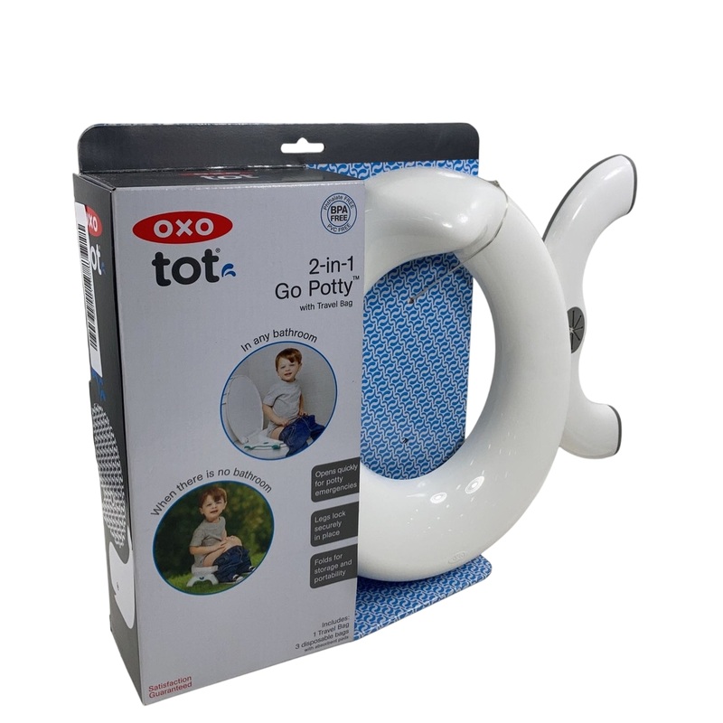OXO Tot 2-in-1 Go Potty, White