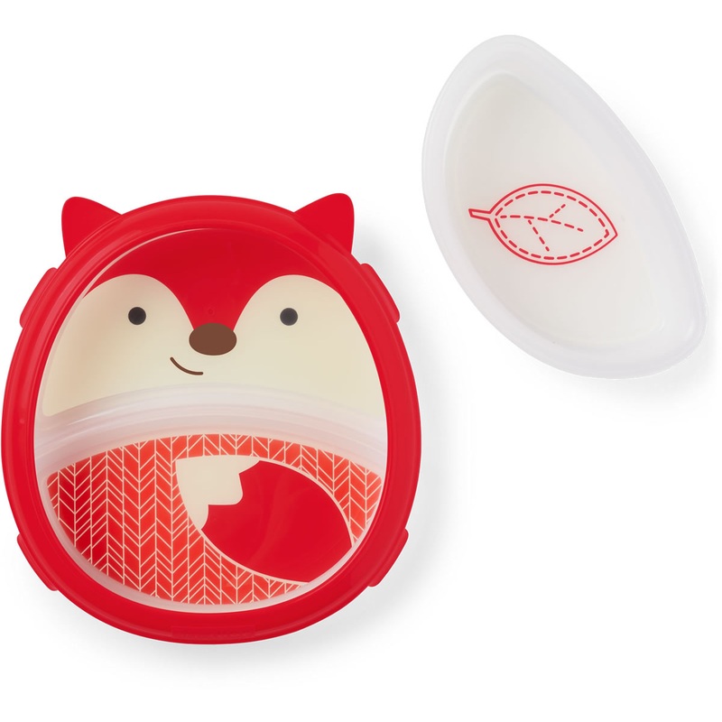 Skip Hop Zoo Smart Serve Plate & Bowl – Fox