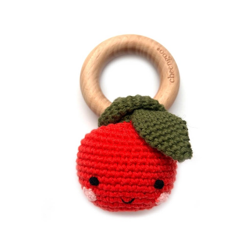 Teething Rattle Apple