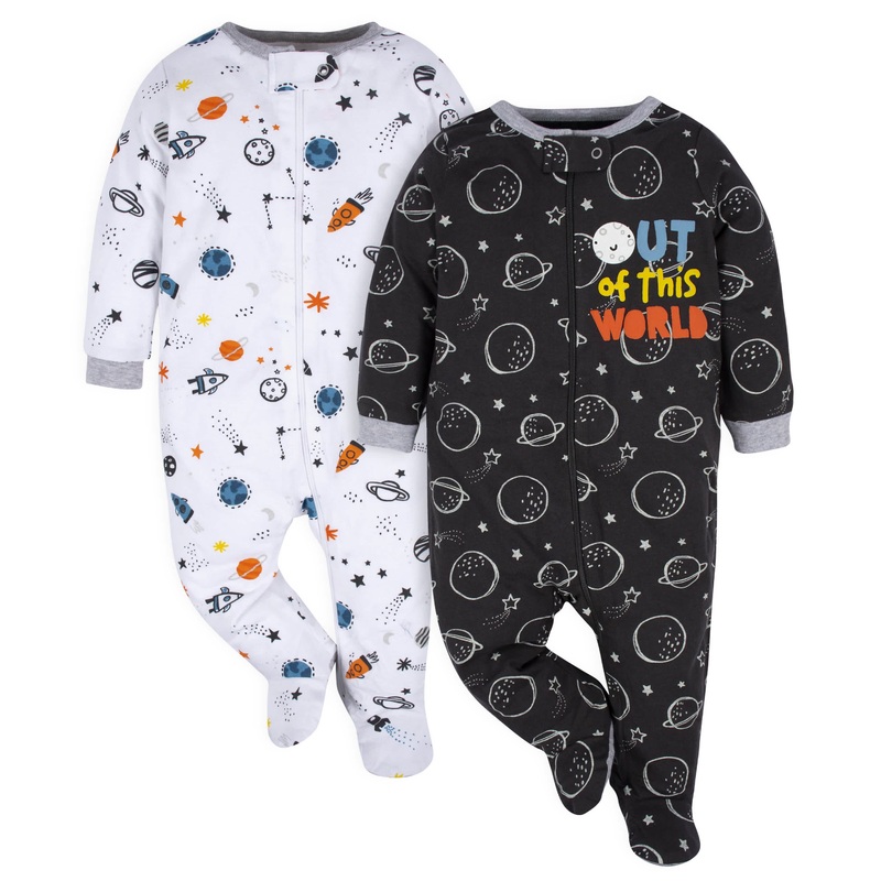 2-Pack Baby Boys Space Explorer Sleep ‘N Plays