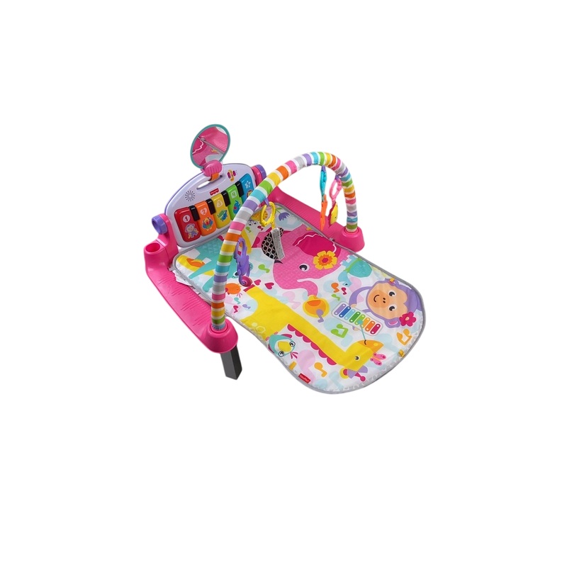 Fisher Price Deluxe Kick & Play Piano Gym, Pink