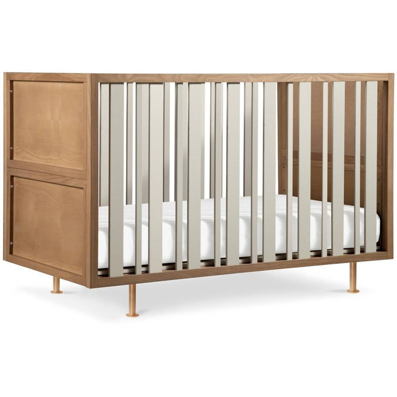 Nursery Works Novella 2-in-1 Convertible Crib – Also Converts to Reading Nook