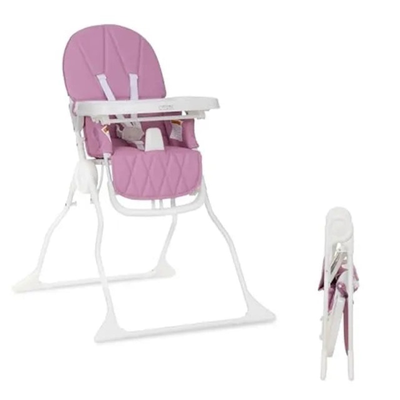 Snack and Stow Baby High Chair – Mauve