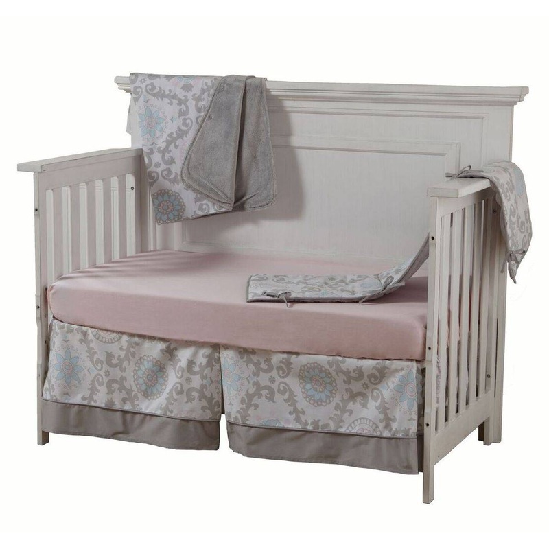 Stella Bedding w/ Pink Sheet