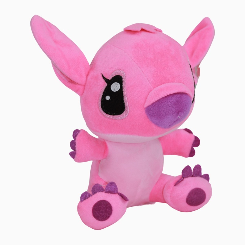 Stitch Plush Keychain – Pink