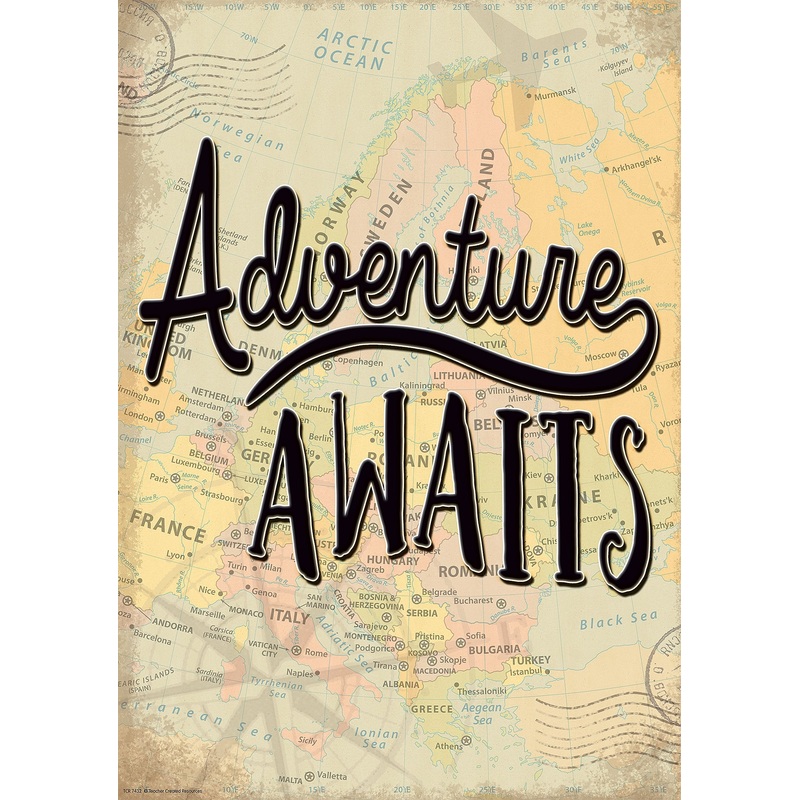 Adventure Awaits Positive Poster(C)