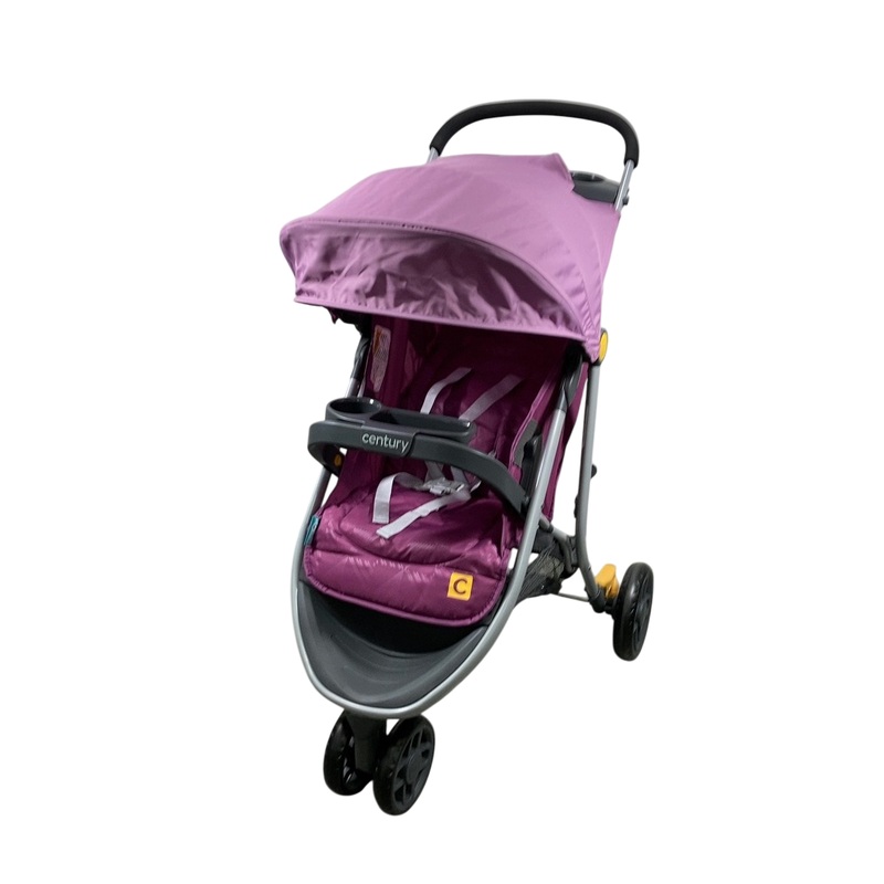 Century Stroll On 3-wheel Lightweight Stroller, 2022, Berry
