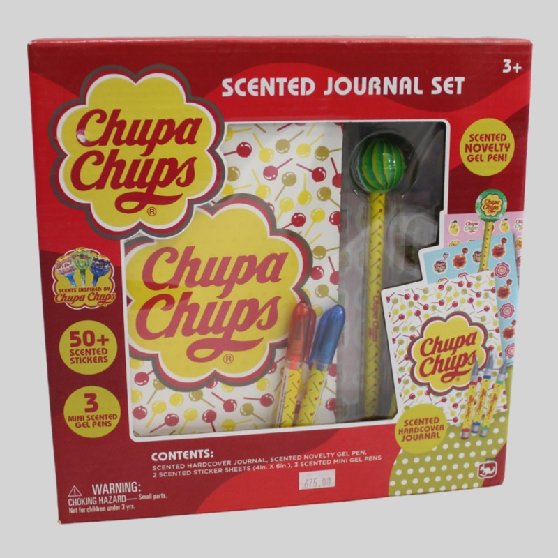 Chupa Chups Scented Journal Set
