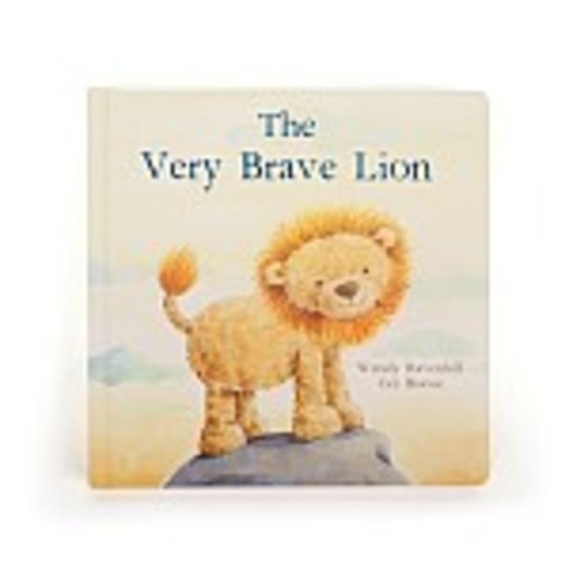 Jellycat The Very Brave Lion Book