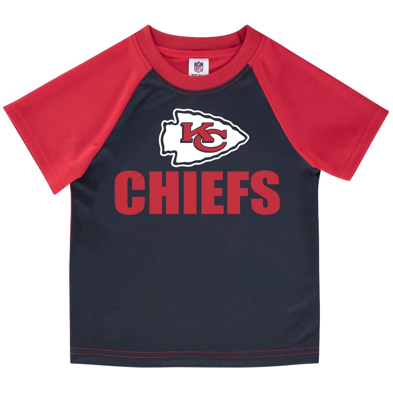 Kansas City Chiefs Boys Short Sleeve Tee Shirt