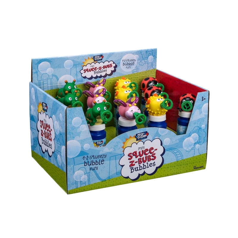 Mini Squee-Z Bub Bubbles, Assorted Styles