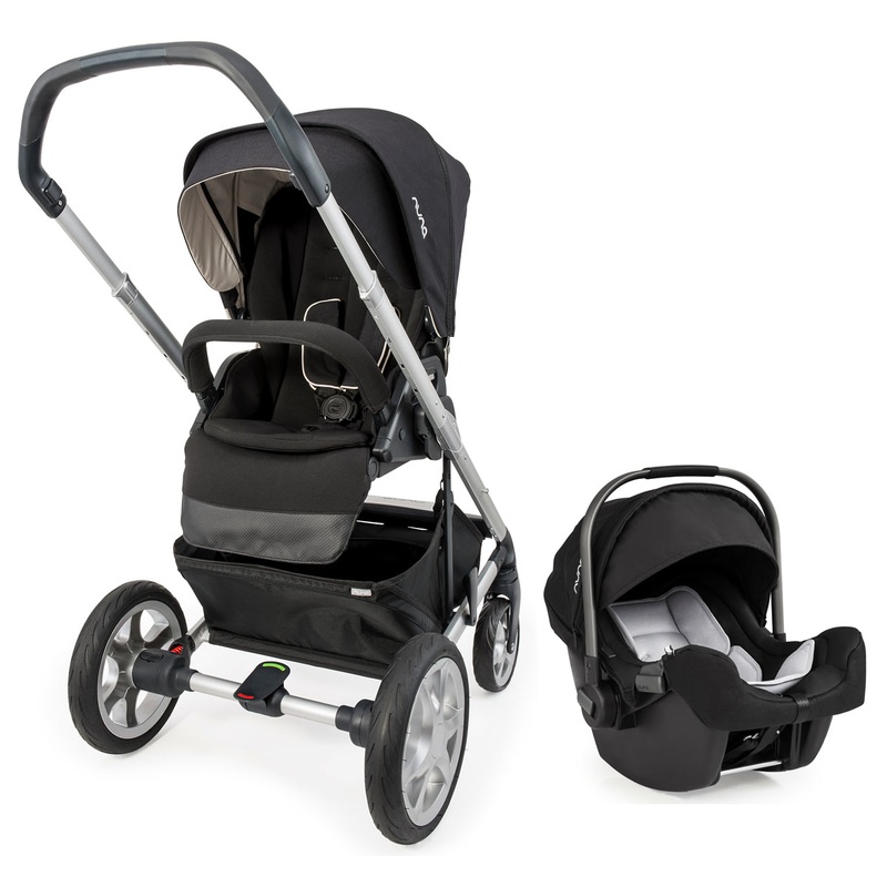 Nuna Mixx Travel System – Caviar / Night
