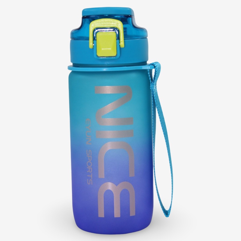 Plastic Water Bottle  Blue/Purple (550ml)