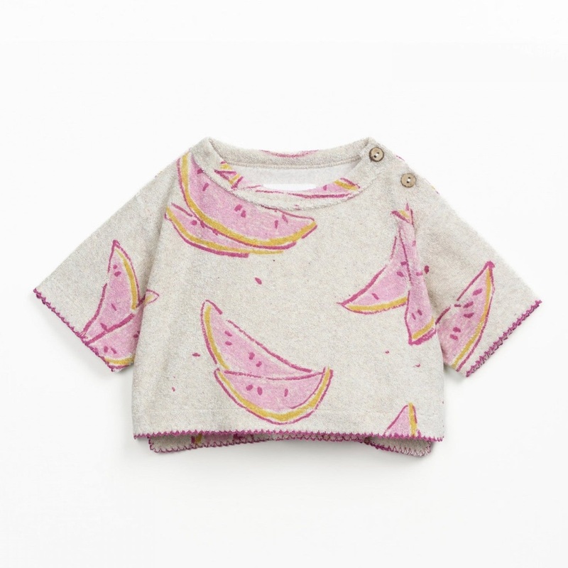 Play Up – Organic Wide-Cut Top – Watermelon