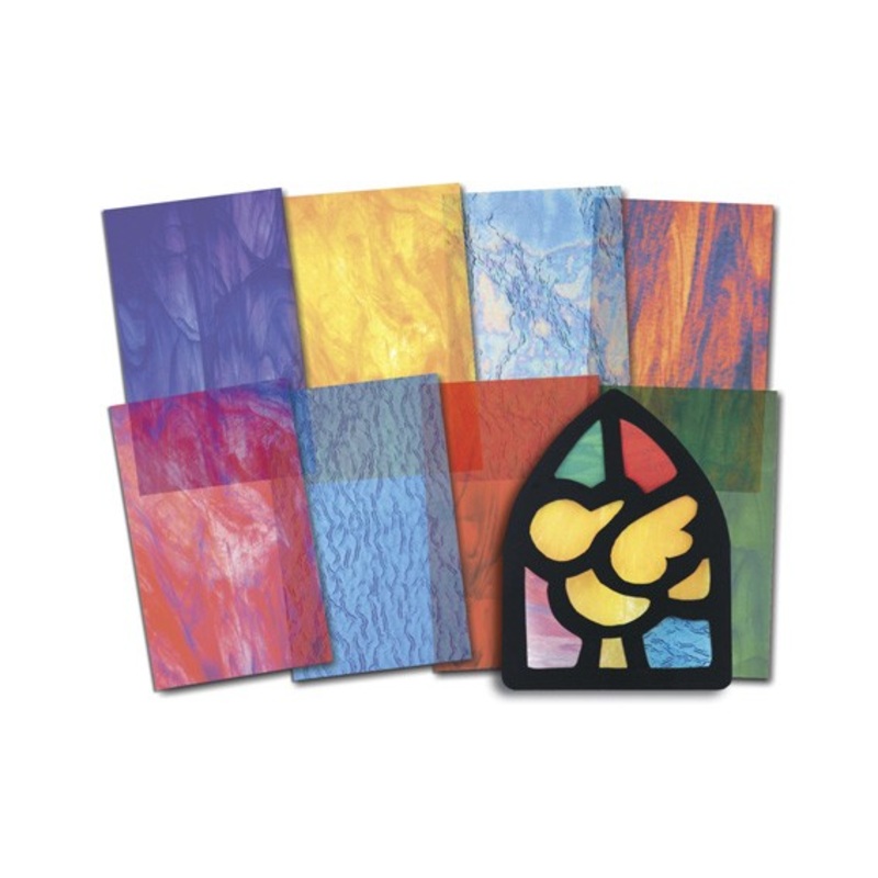 Stained Glass Craft Paper