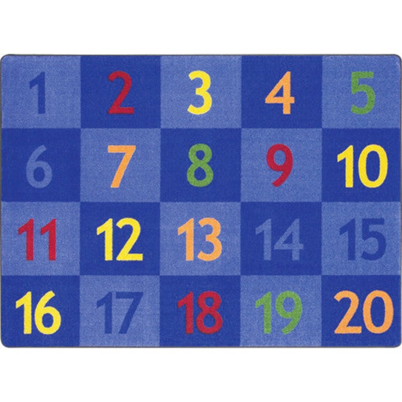 Time to Count Rug, 10’9″ x 13’2″ Rectangle