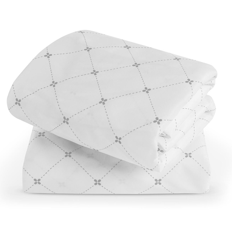 UPPAbaby Waterproof Bassinet Mattress Covers for REMI, Set of 2
