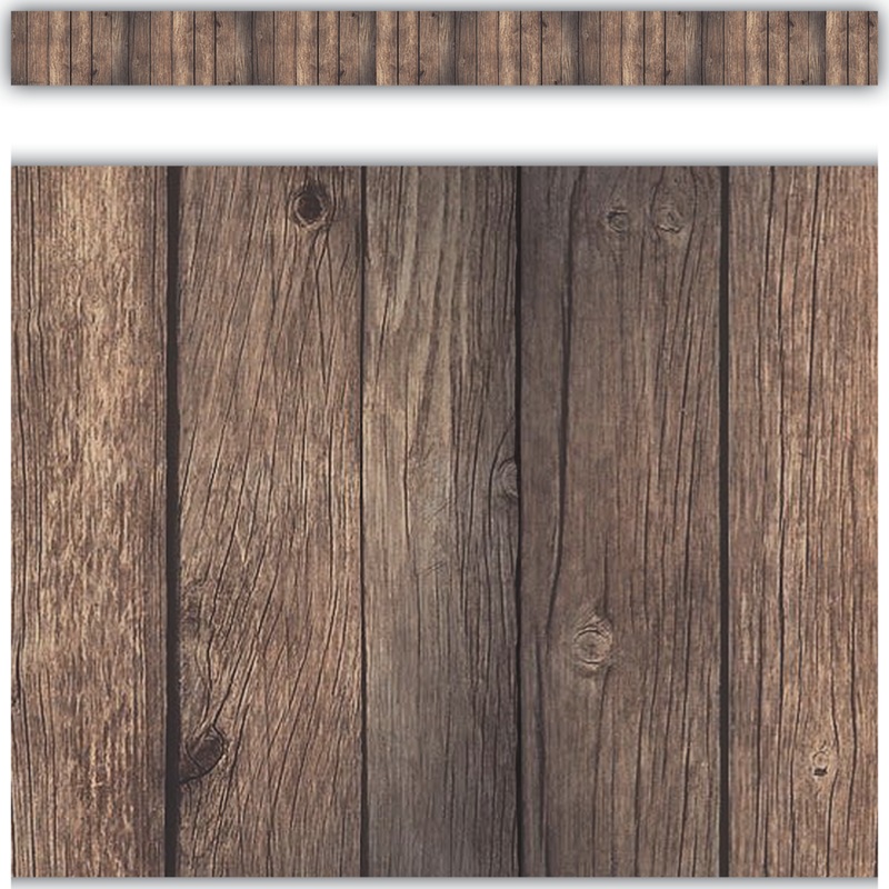 Dark Wood Straight Border Trim(C)