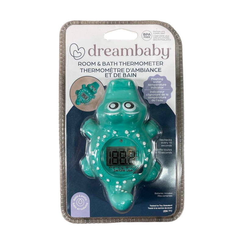 Dreambaby Room & Bath Thermometer, Turtle