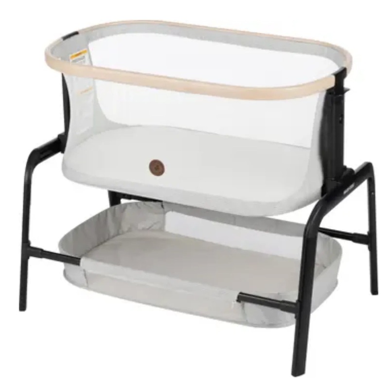 Iora Bedside Bassinet – Onyx Sand