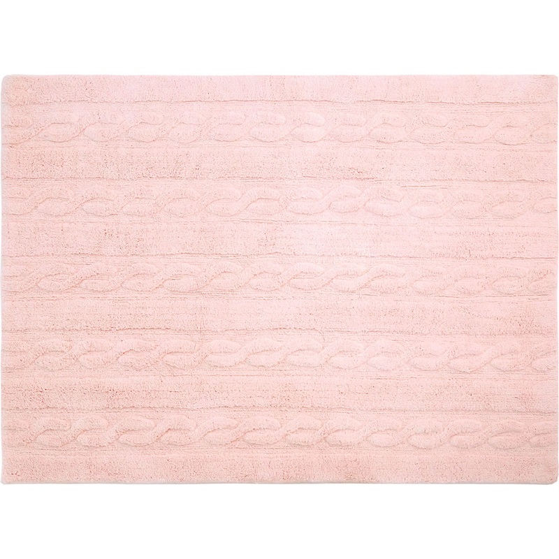 Lorena Canals Braids Rug – Soft Pink (4′ x 5′ 3″)