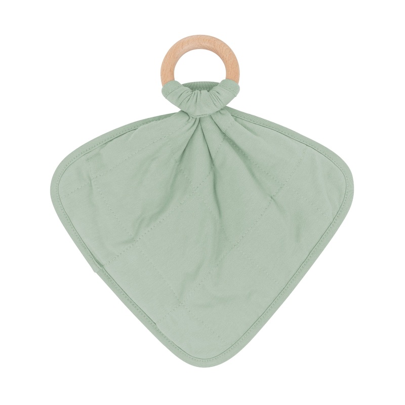 Lovey in Thyme with Removable Teething Ring